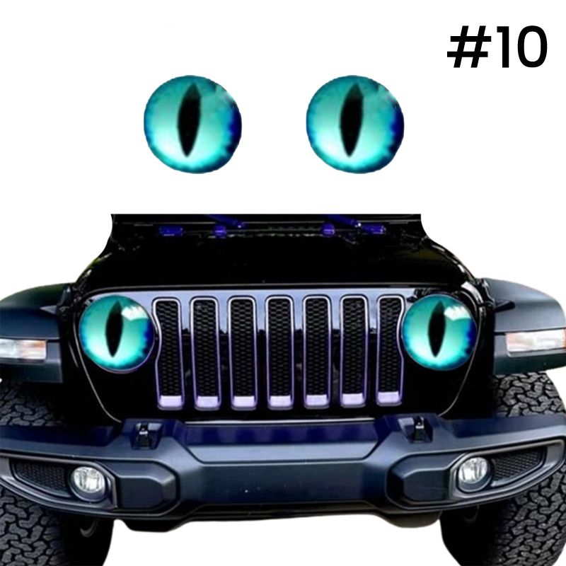 Beast Eyes Koplamp Stickers (1 paar)