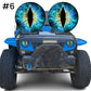 Beast Eyes Koplamp Stickers (1 paar)