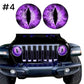 Beast Eyes Koplamp Stickers (1 paar)