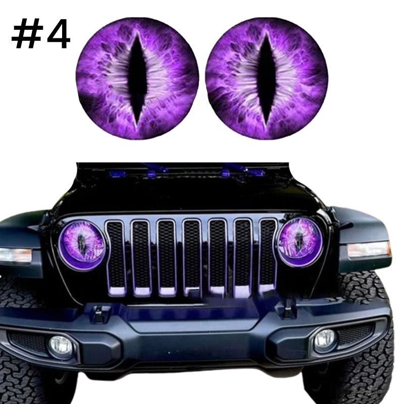 Beast Eyes Koplamp Stickers (1 paar)