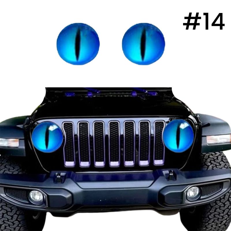 Beast Eyes Koplamp Stickers (1 paar)