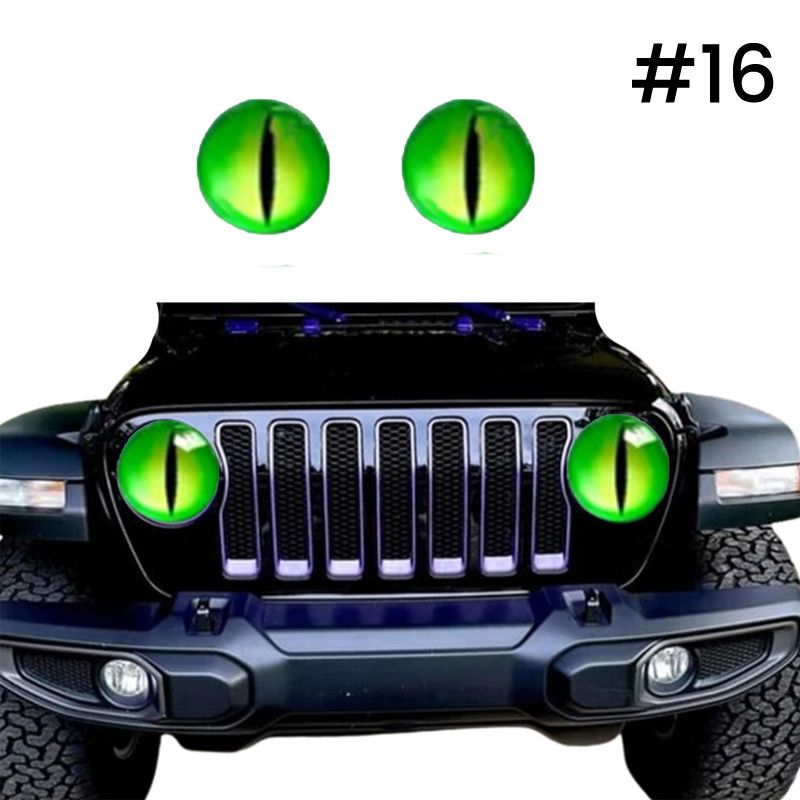Beast Eyes Koplamp Stickers (1 paar)