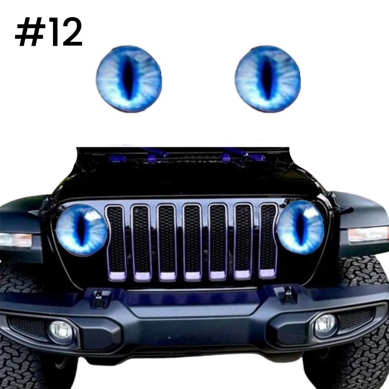 Beast Eyes Koplamp Stickers (1 paar)
