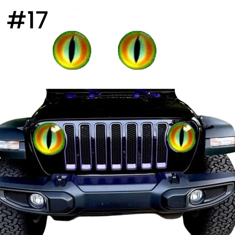 Beast Eyes Koplamp Stickers (1 paar)