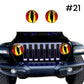 Beast Eyes Koplamp Stickers (1 paar)
