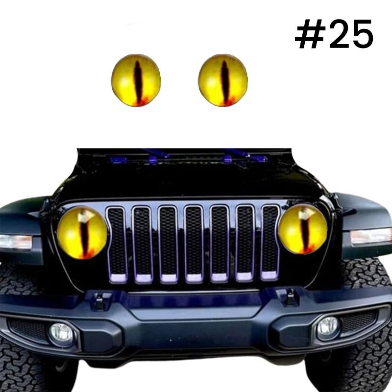 Beast Eyes Koplamp Stickers (1 paar)