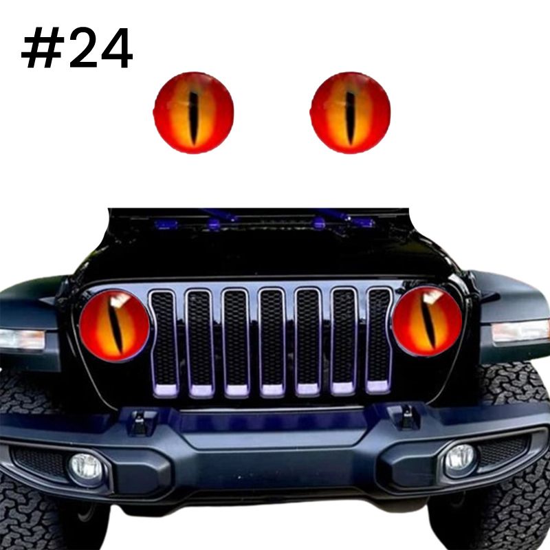 Beast Eyes Koplamp Stickers (1 paar)