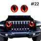 Beast Eyes Koplamp Stickers (1 paar)