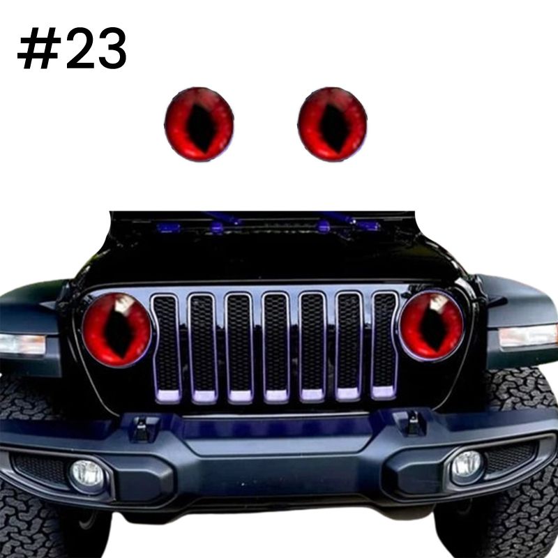Beast Eyes Koplamp Stickers (1 paar)