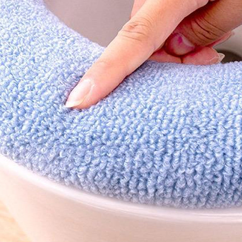 Wasbare Universele Zachte Warme Gebreide Toiletbrilhoes met Handvat