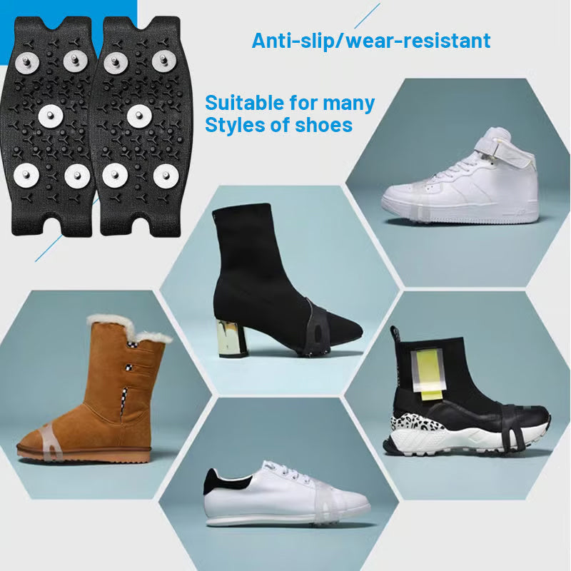 🎅Warme Kerst Uitverkoop💥5-Klauw Anti-Slip Schoenovertrekken Voor Buiten❄️