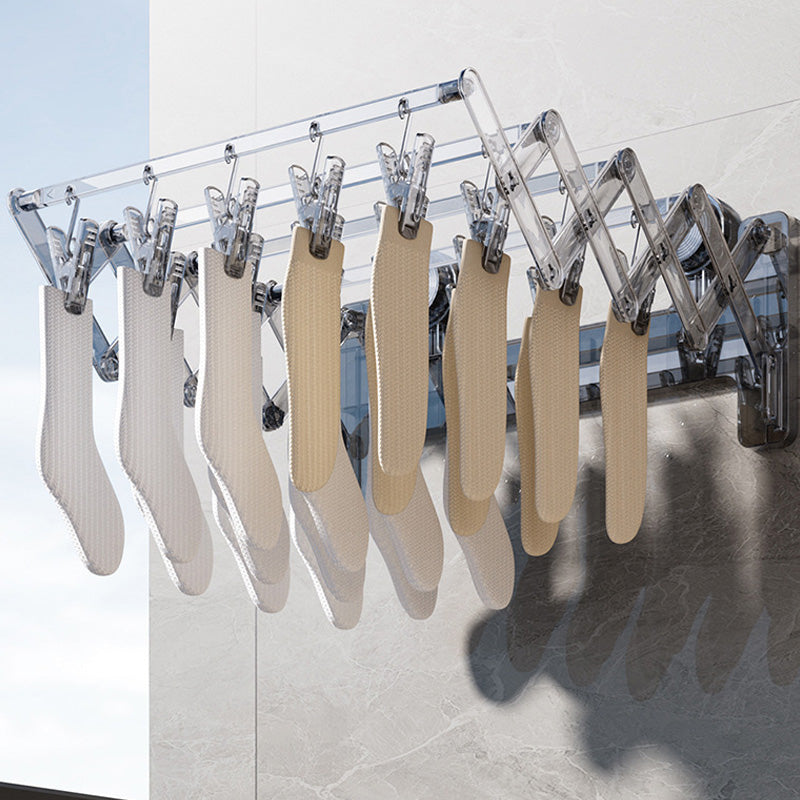20-Clip Foldable Suction Cup Drying Racks