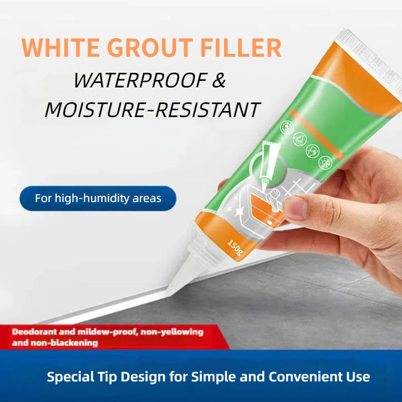 Waterdichte reparatieset voor witte voegen