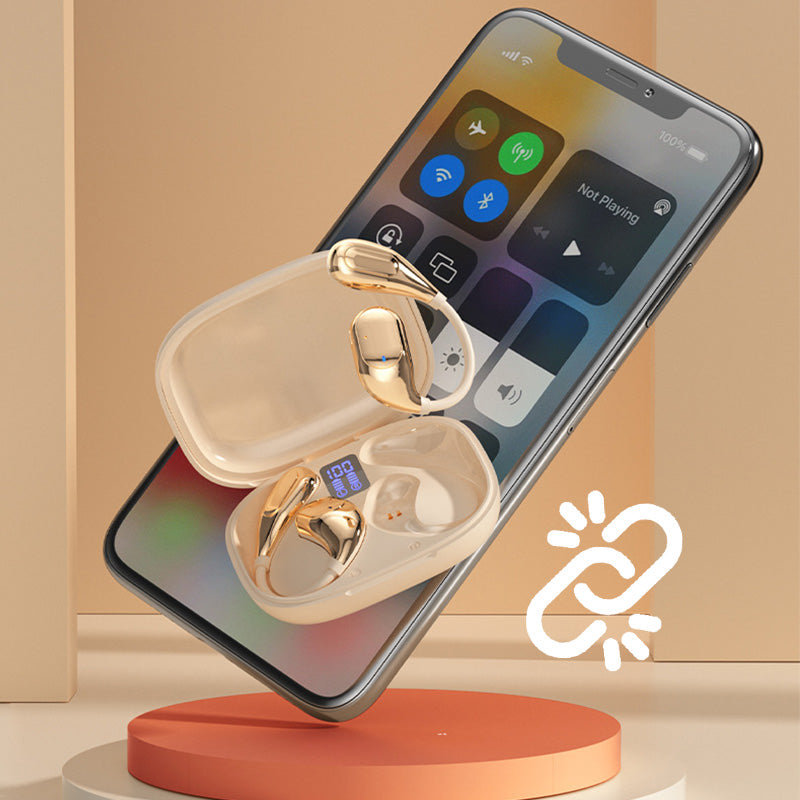 HiFi Waterdichte Oorhaak Bluetooth Hoofdtelefoon
