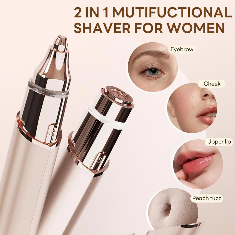 💗2 In 1 Gezichtshaarverwijderaar & Wenkbrauwtrimmer