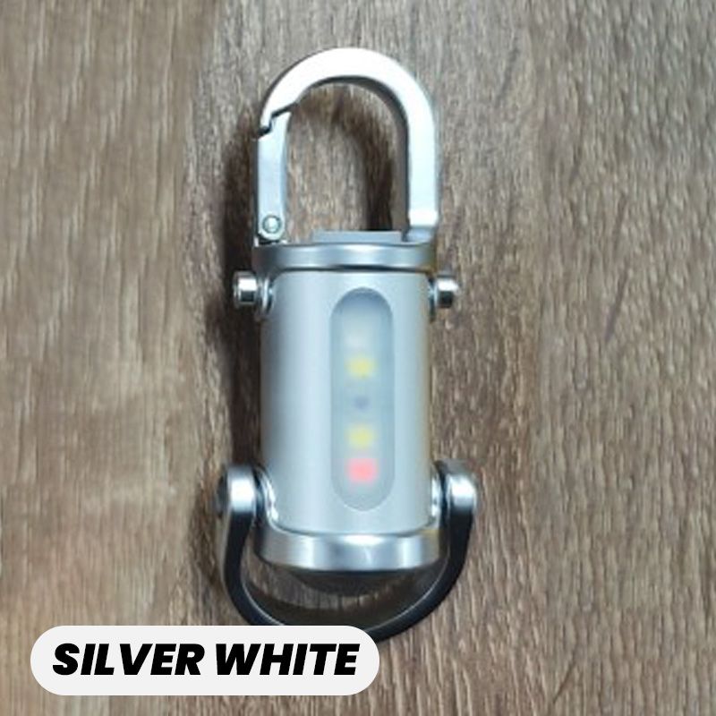 🔥Hete verkoop🔥1200LM Super Heldere Mini Sleutelhanger Zaklamp Waterdicht