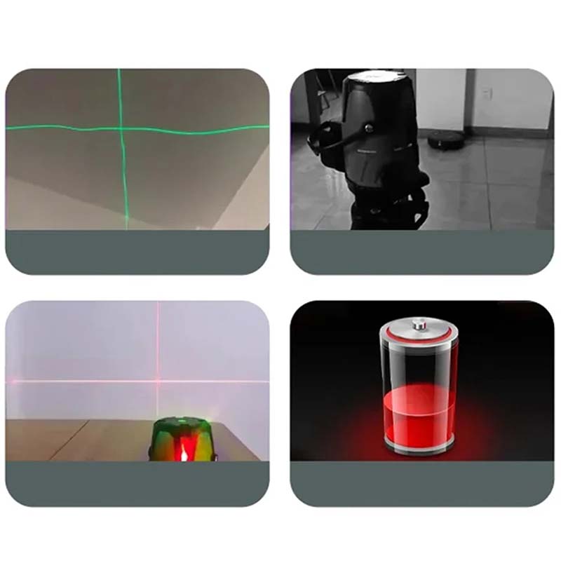 🛠️💡 50% KORTING! Stop met het scheef ophangen van je planken! Deze 90-graden laserwaterpas met infrarood projecteert een perfecte rechte hoek op elke muur, elke tegel, elk project