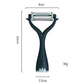 3-in-1 dunschiller met draaibare messen