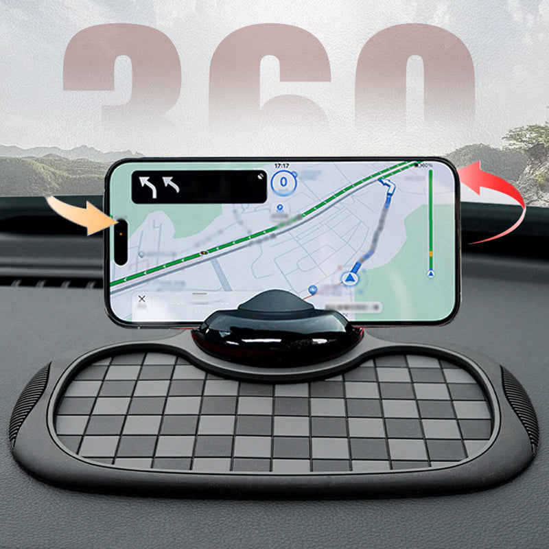 Multifunctionele Auto Telefoonhouder met Antislip Dashboardmat