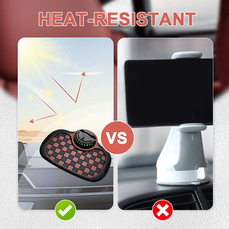 Multifunctionele Auto Telefoonhouder met Antislip Dashboardmat