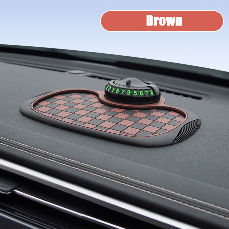 Multifunctionele Auto Telefoonhouder met Antislip Dashboardmat