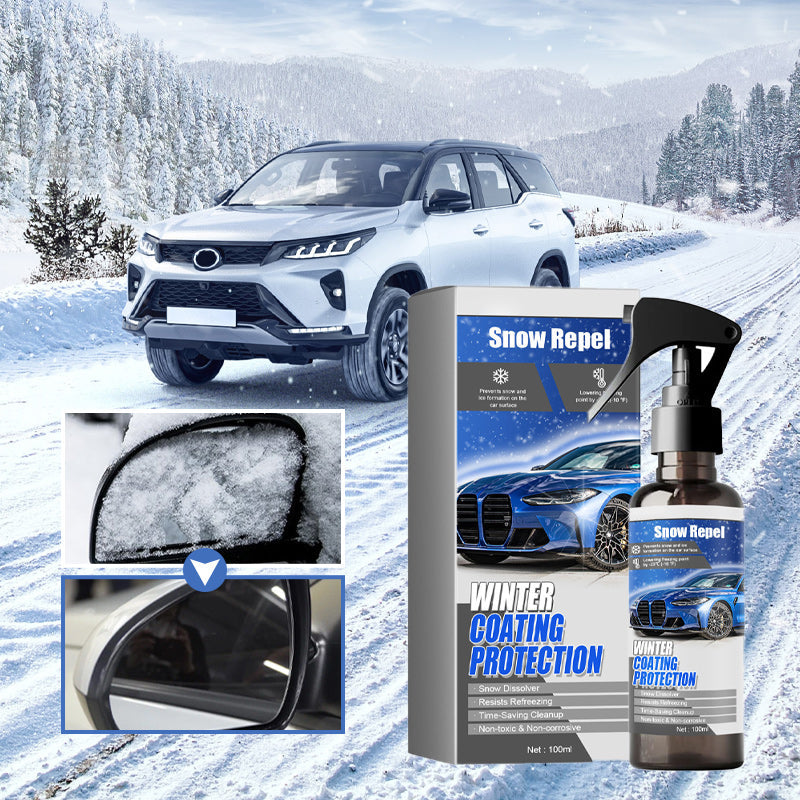 🔥HETE VERKOOP🔥Auto -voorruitenblauwe sneeuwsmeltende coatingspray