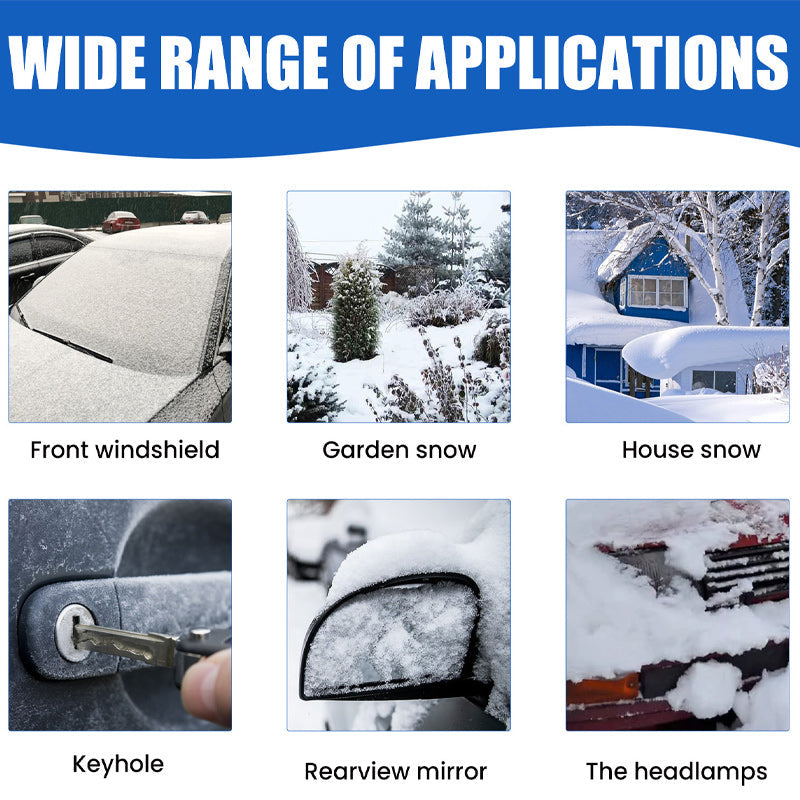 🔥HETE VERKOOP🔥Auto -voorruitenblauwe sneeuwsmeltende coatingspray