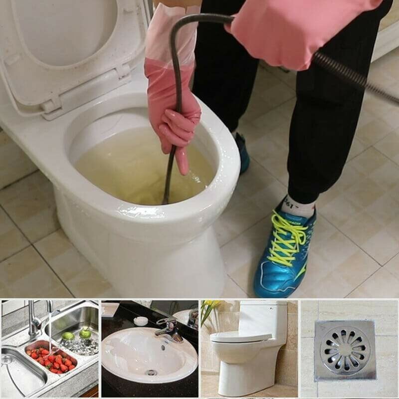 🛠️💥 50% KORTING! Nooit meer een dure loodgieter! Deze elektrische afvoerbaggerveer met 100/200/300 cm veerkabel verwijdert verstoppingen in minuten – klik op je boormachine, door elke bocht en klaar!