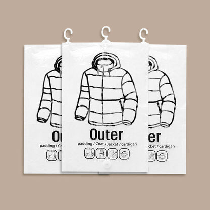 🎉Nieuwjaars Cadeau 50% KORTING!✨ Hangende Vacuüm Opbergzakken met Elektrische Pomp – Bespaar 75% Meer Ruimte & Tijd!