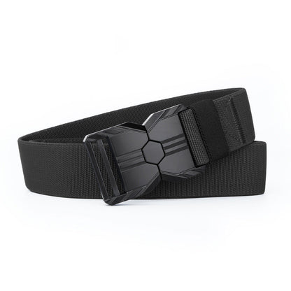 Elastische geweven riem met koker