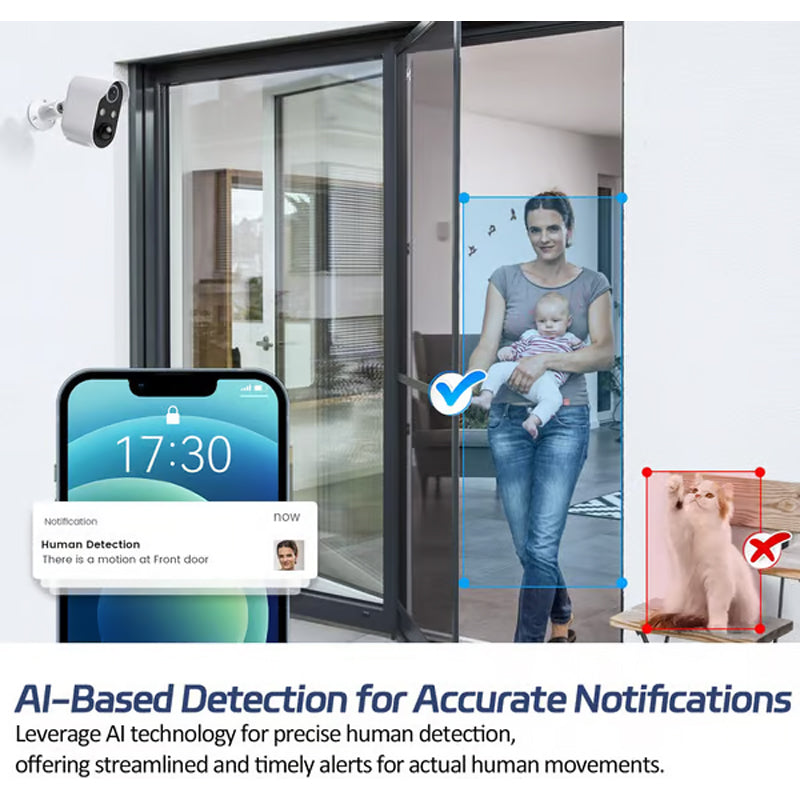 Draadloze 1080P Buiten WiFi Home Beveiligingscamera