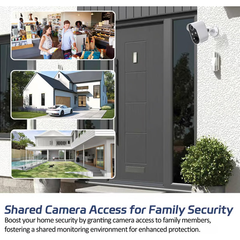 Draadloze 1080P Buiten WiFi Home Beveiligingscamera