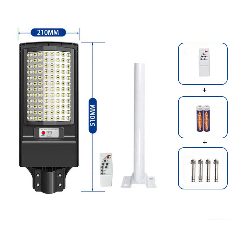 Bewegingssensor Zonne-straatverlichting met Afstandsbediening