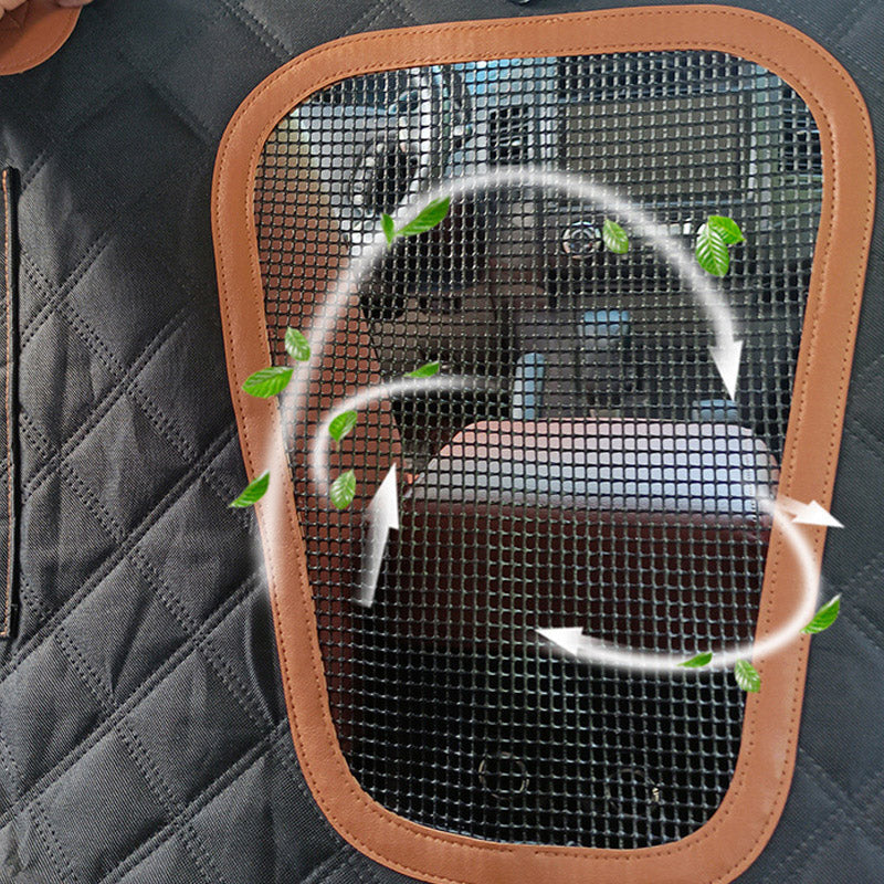 🚗Reismatras van traagschuim voor op de achterbank van de auto