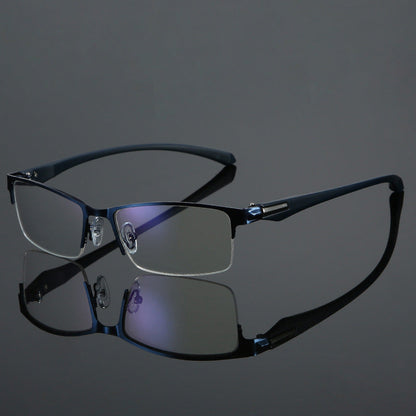Titanium Multifocale Leesbrillen - Fotochromatisch Progressief Dubbel Licht Blauwlichtfilter