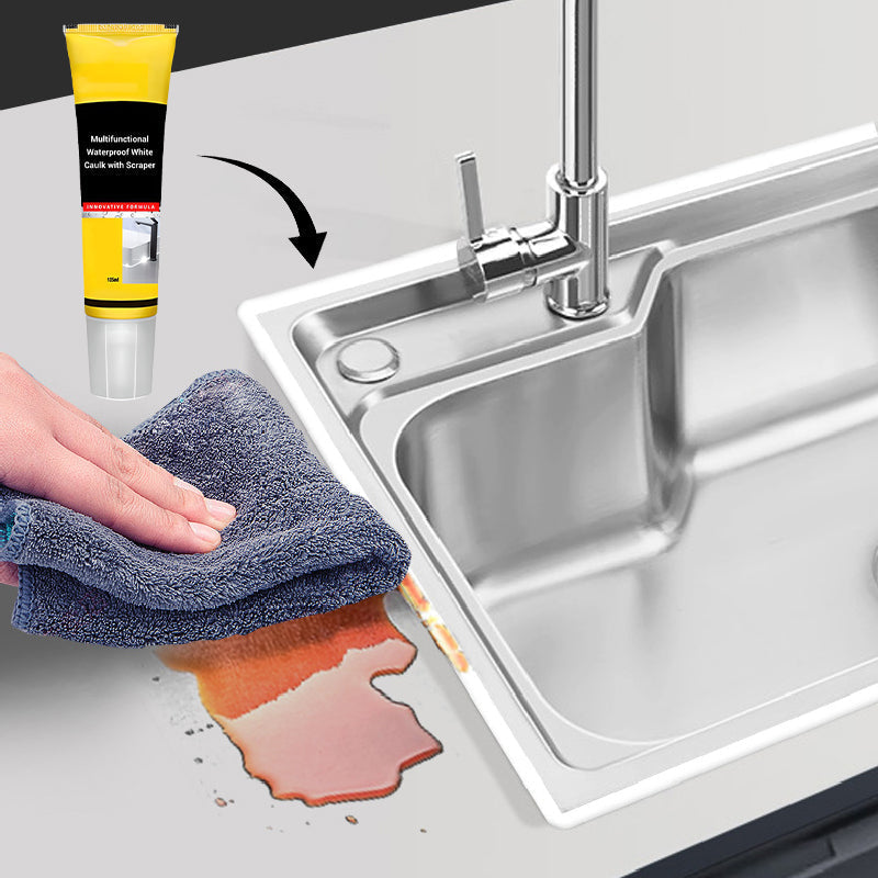 Multifunctionele waterdichte witte kit met schraper