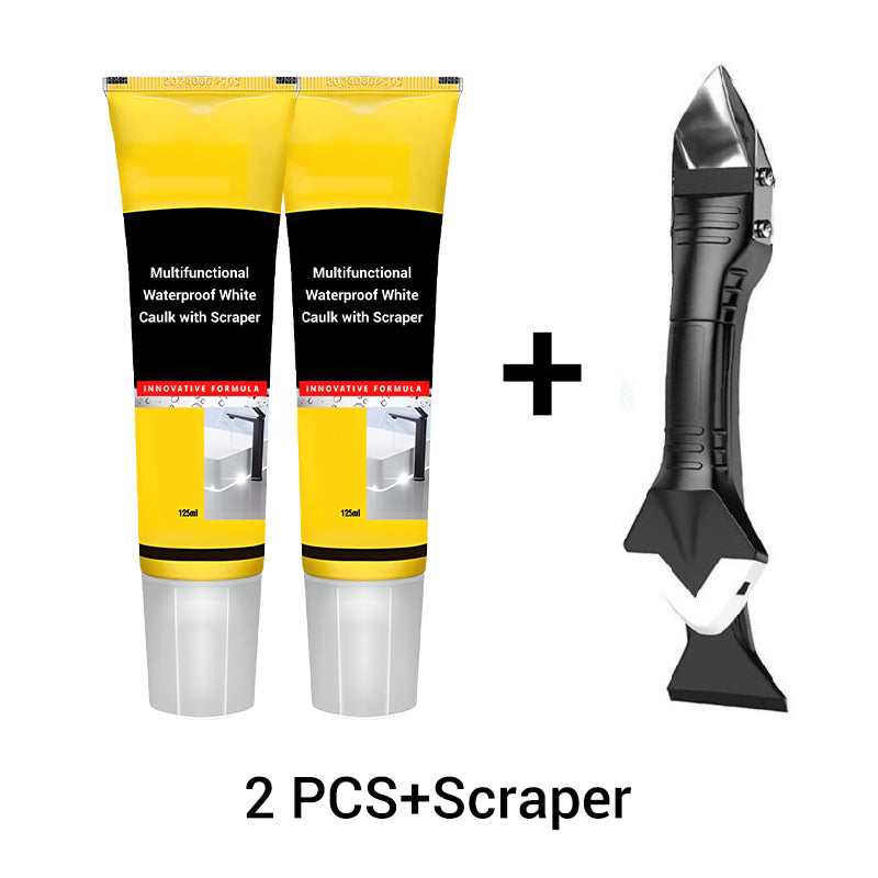 Multifunctionele waterdichte witte kit met schraper