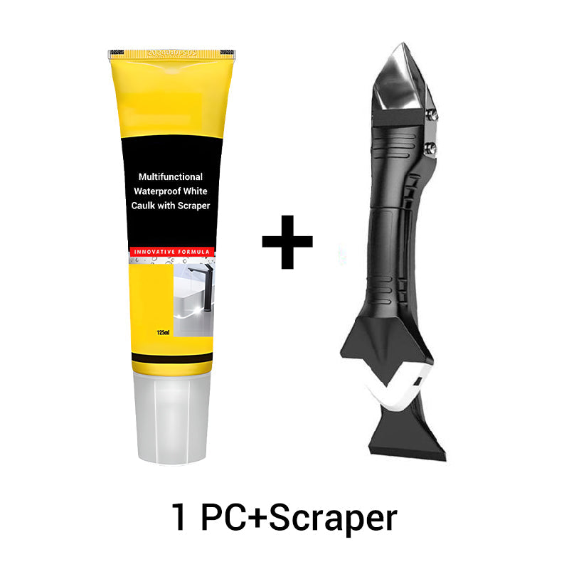 Multifunctionele waterdichte witte kit met schraper