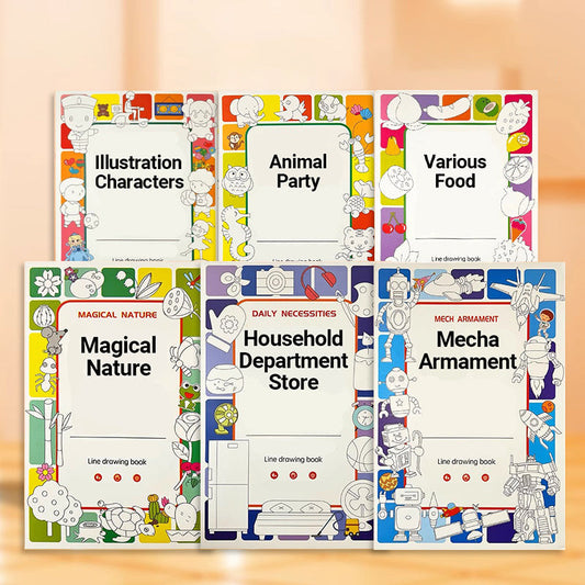 Interessant Lijntekeningen Kopieer Schetsboek voor Kinderen