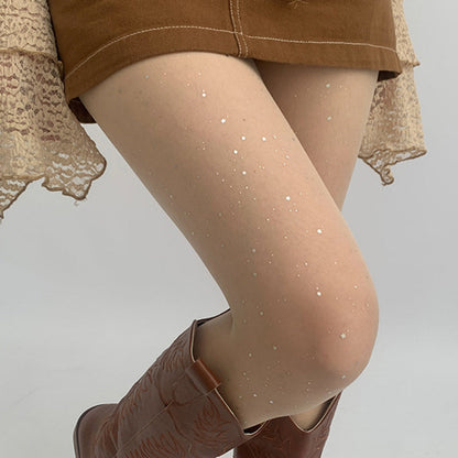 🎉Koop 1, krijg 1 gratis🎉 Modieuze glitter sokken voor vrouwe