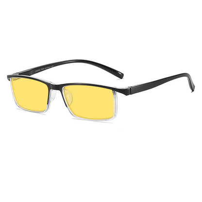 Nachtzicht- en blauwlichtblokkerende bril