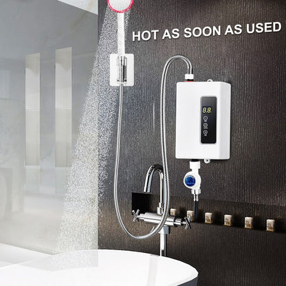 Instant waterverwarmer zonder tank🚿