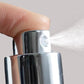 Parfum spray fles met strass steentjes en sleutelhanger