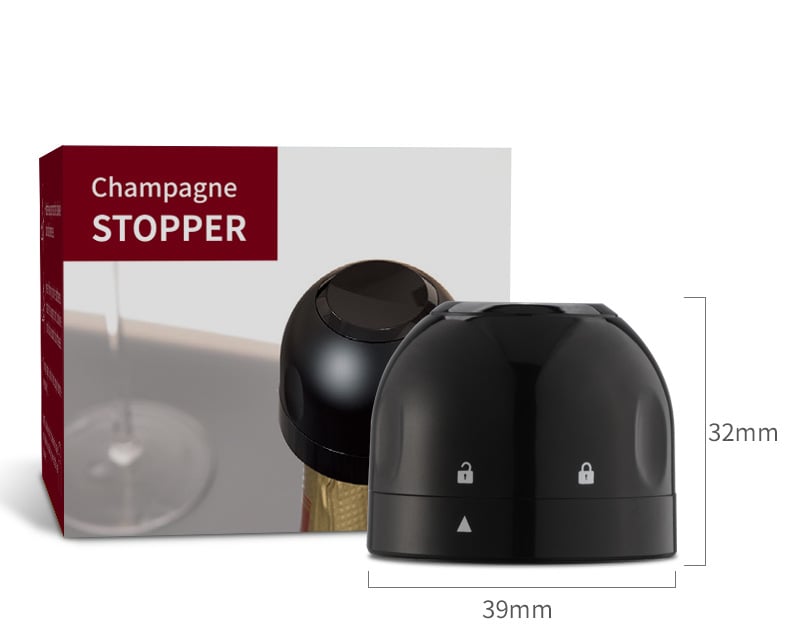 🍾LAATSTE DAG -Koop er 1 en krijg er 1 gratis🥂Wijn-, bier- en champagnestoppen afgesloten met siliconen🍾