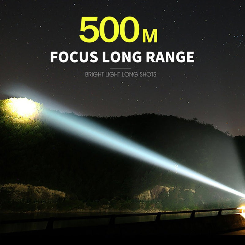 XHP50 Waterdichte laser militaire zaklamp