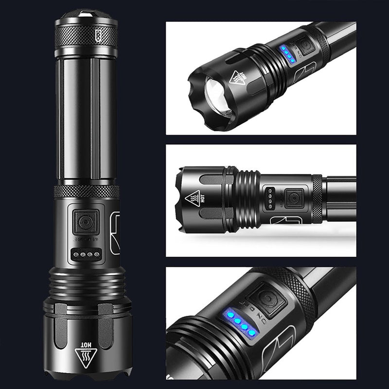 XHP50 Waterdichte laser militaire zaklamp