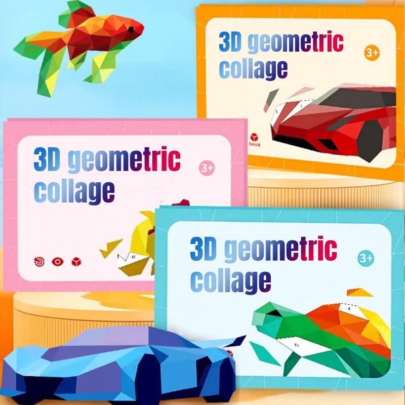 Sticker Puzzelboekjes Set voor Kinderen