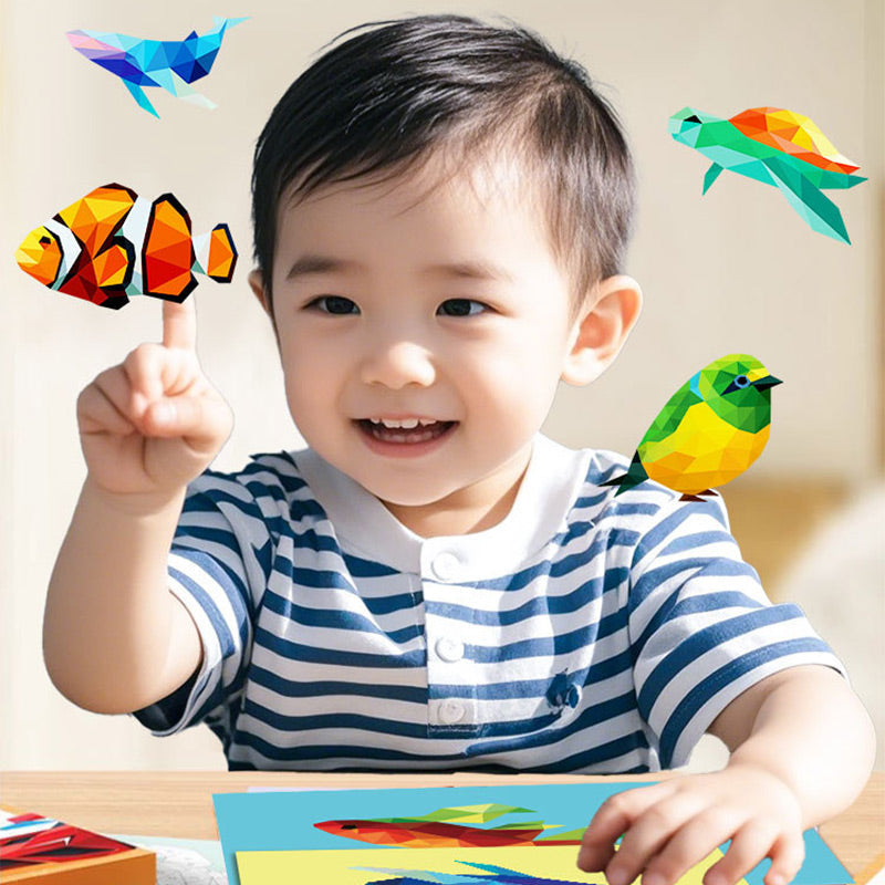 Sticker Puzzelboekjes Set voor Kinderen