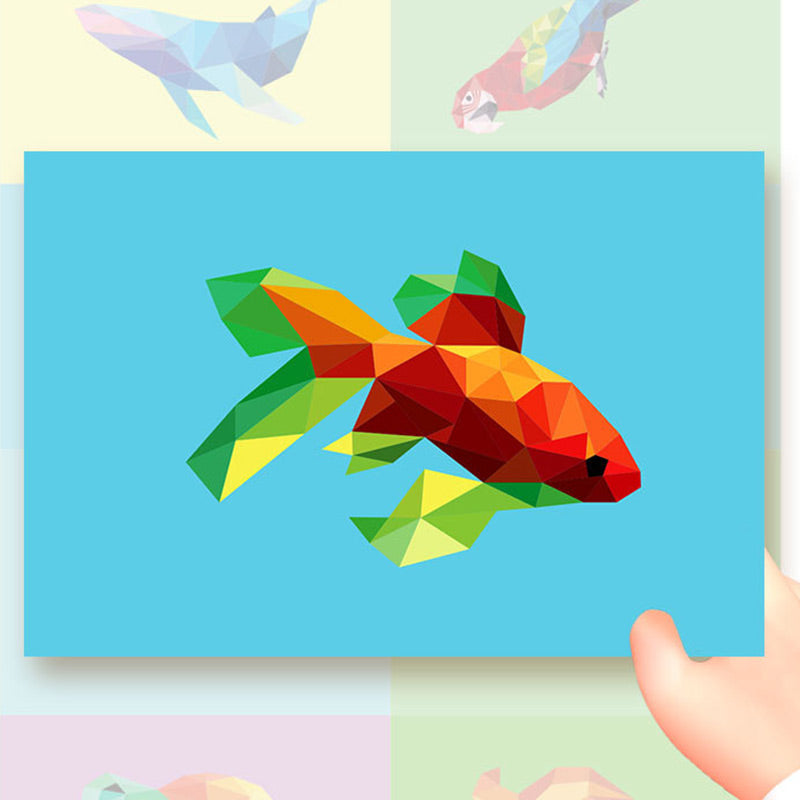 Sticker Puzzelboekjes Set voor Kinderen
