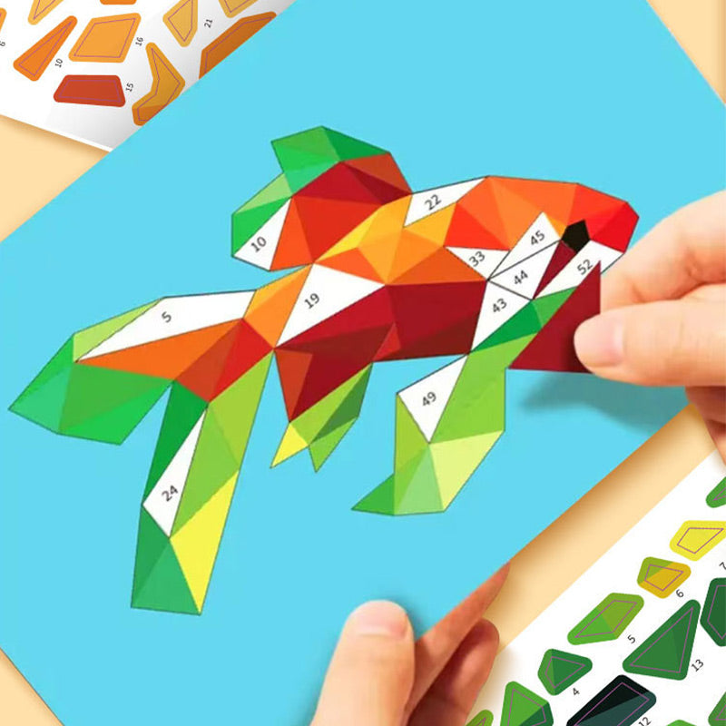 Sticker Puzzelboekjes Set voor Kinderen